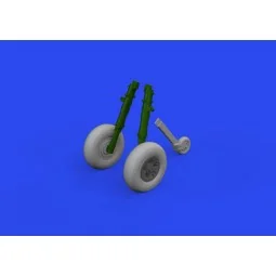 Spitfire Mk.Ia wheels 1/32 KOTARE, 1/32 - Eduard Accessories 632195 2