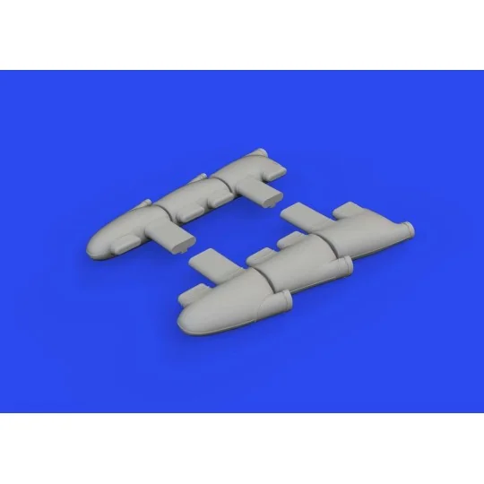 Spitfire Mk.Ia ehaust stacks PRINT 1/32 KOTARE, 1/32 - Eduard Acces...