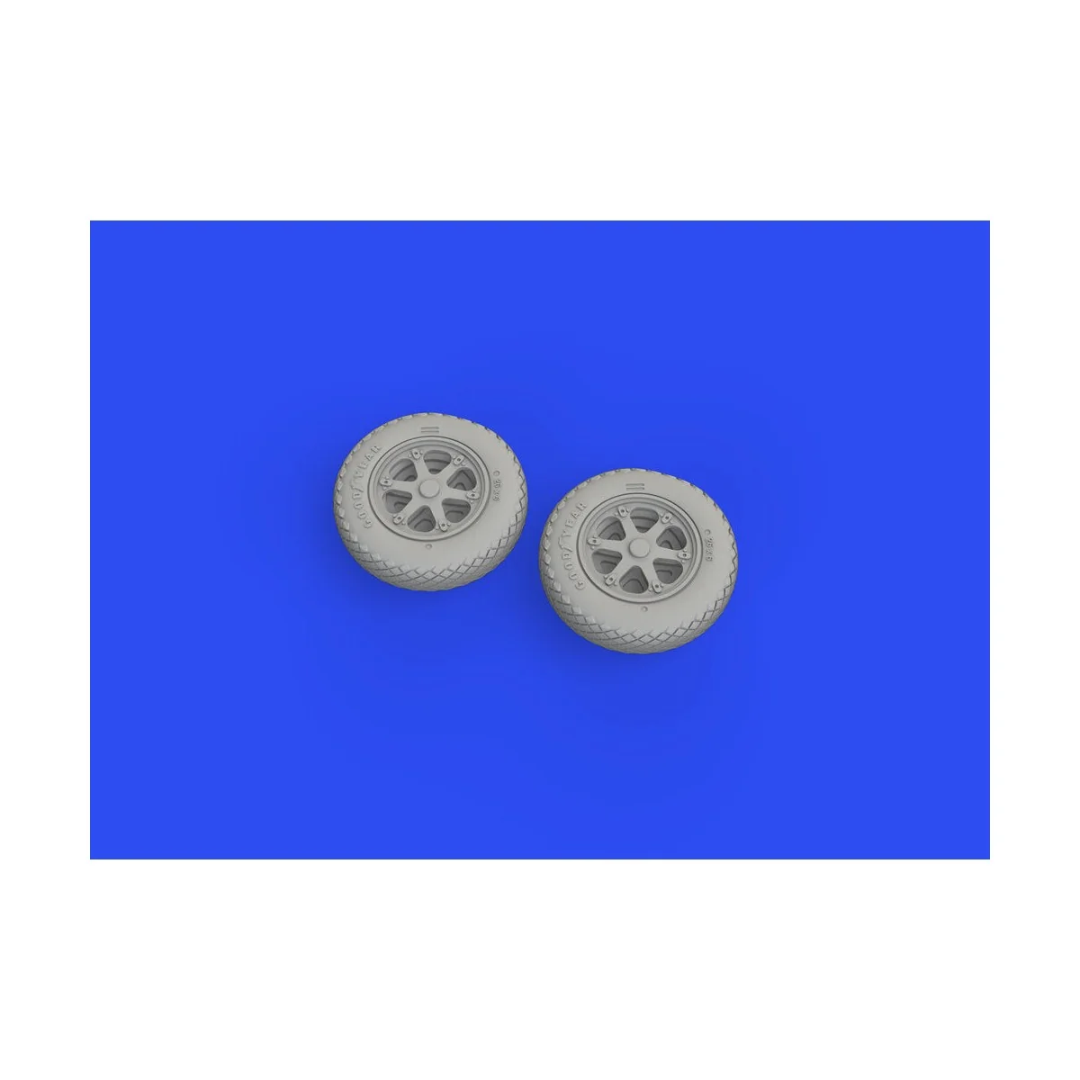 F4F wheels late PRINT for ARMA HOBBY, 1/72 - Eduard Accessories 672299