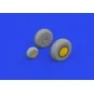 A-20G wheels 1/32 HKM, 1/32 - Eduard Accessories 632197