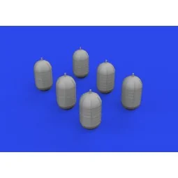 WWII USAAF oxygen tank G-1 PRINT, 1/32 - Eduard Accessories 632201 2