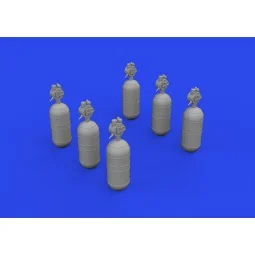 WWII USAAF oxygen cylinder A-6 PRINT, 1/32 - Eduard Accessories 632200 2