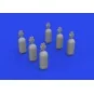 WWII USAAF oxygen cylinder A-6 PRINT, 1/32 - Eduard Accessories 632200