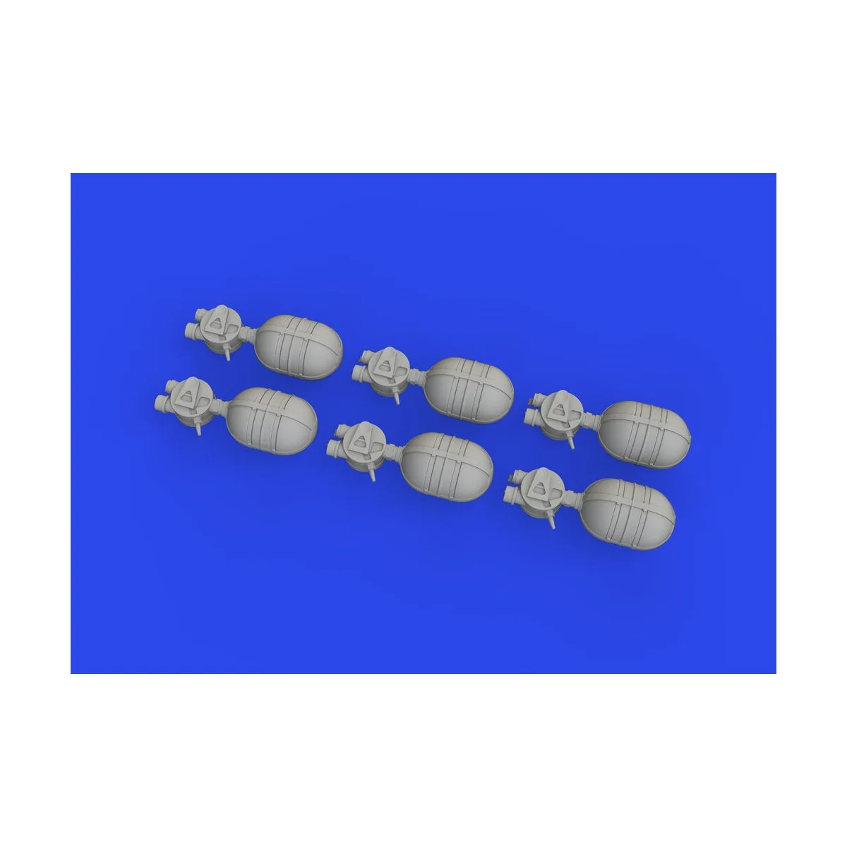 WWII USAAF oxygen cylinder A-4 PRINT, 1/32 - Eduard Accessories 632199