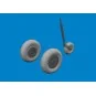 Bf 109K-4 wheels for Kotare, 1/32 - Eduard Accessories 632206