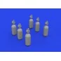 WWII USAAF oxygen cylinder A-6 PRINT, 1/32 - Eduard Accessories 632200