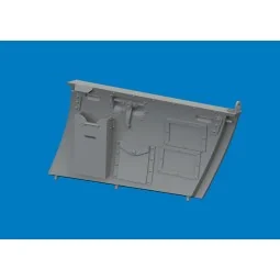 Hurricane Mk.II cockpit door PRINT for Revell, 1/32 - Eduard Access... 2