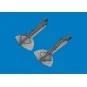 Bf 109G undercarriage legs PRINT for Revell, 1/32 - Eduard Accessor...