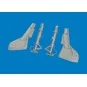 Fw 190 undercarriage legs PRINT for Revell, 1/32 - Eduard Accessori...