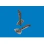 Bf 109G undercarriage legs PRINT for Revell, 1/32 - Eduard Accessor...