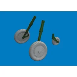 Bf 109G-6 wheels for Revell, 1/32 - Eduard Accessories 632215 2