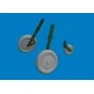 Bf 109G-6 wheels for Revell, 1/32 - Eduard Accessories 632215