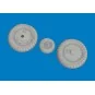 Bf 109G-6 wheels for Revell, 1/32 - Eduard Accessories 632215