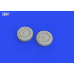F4F wheels late w/rims PRINT for ARMA HOBBY - Eduard Accessories 67...