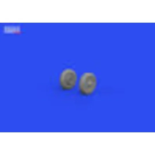 F4F wheels late w/rims PRINT for ARMA HOBBY - Eduard Accessories 67...