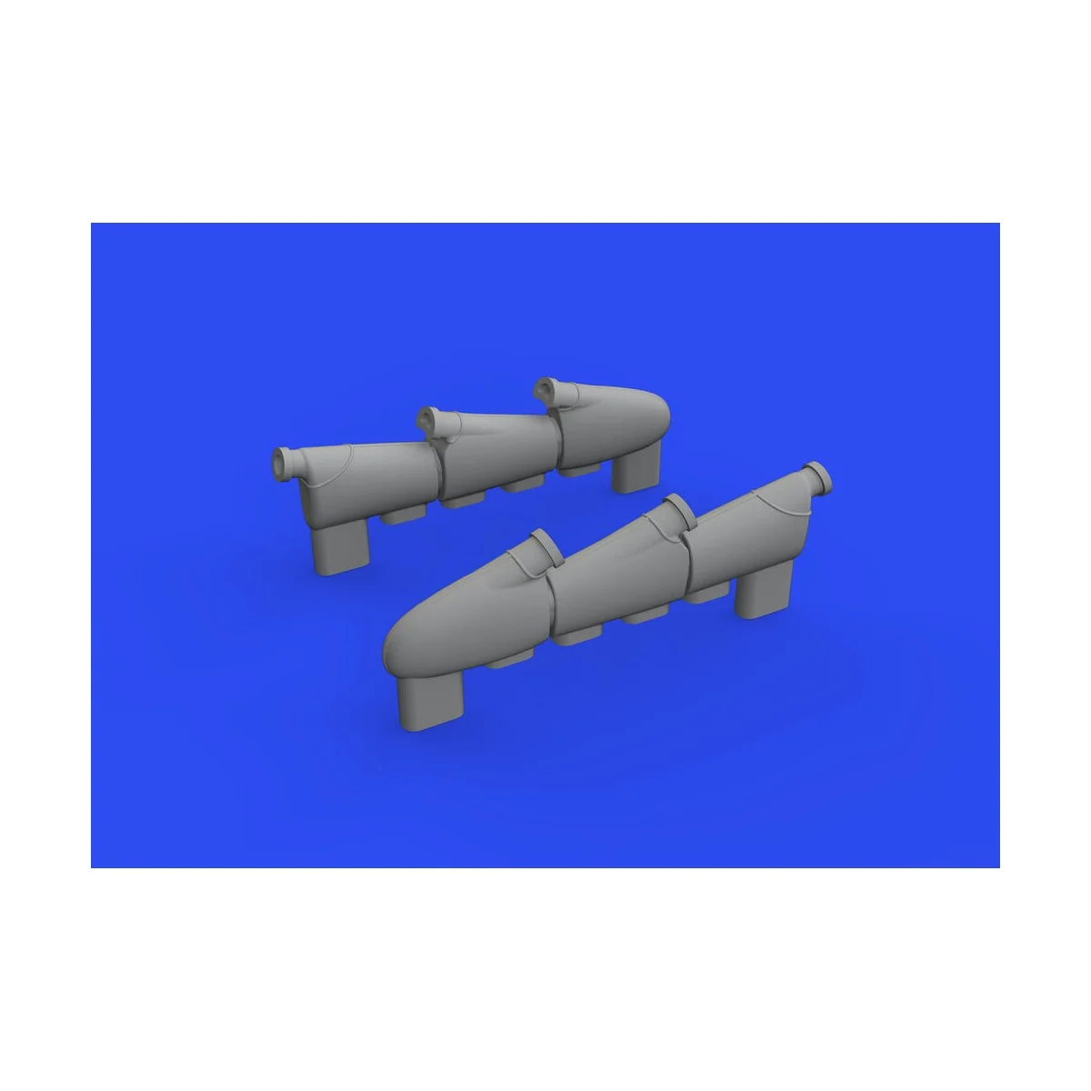 Hurricane Mk.I exhaust stacks for ARMA HOBBY - Eduard Accessories 6...