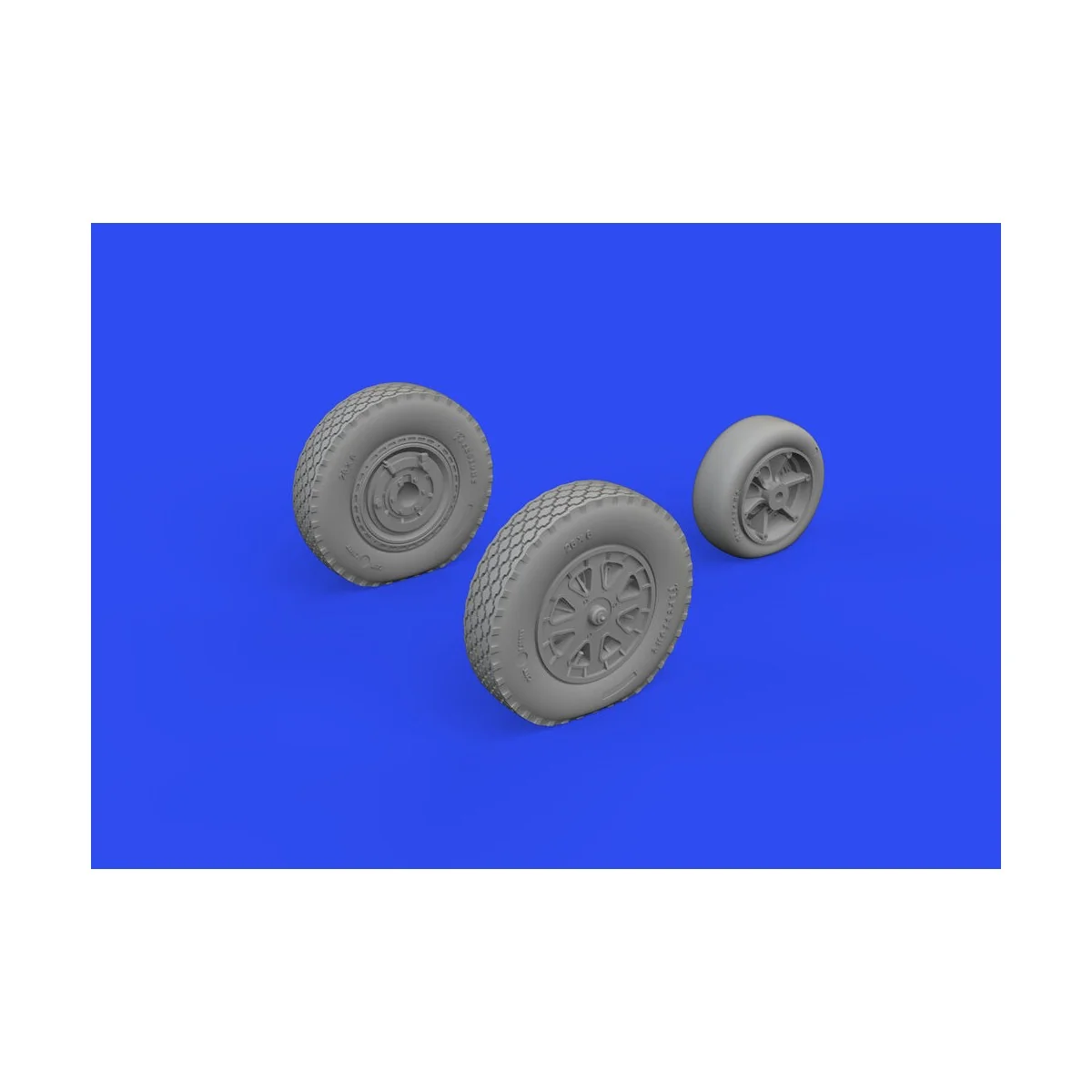 P-39Q wheels PRINT1/72 for ARMA HOBBY, 1/72 - Eduard Accessories 67...
