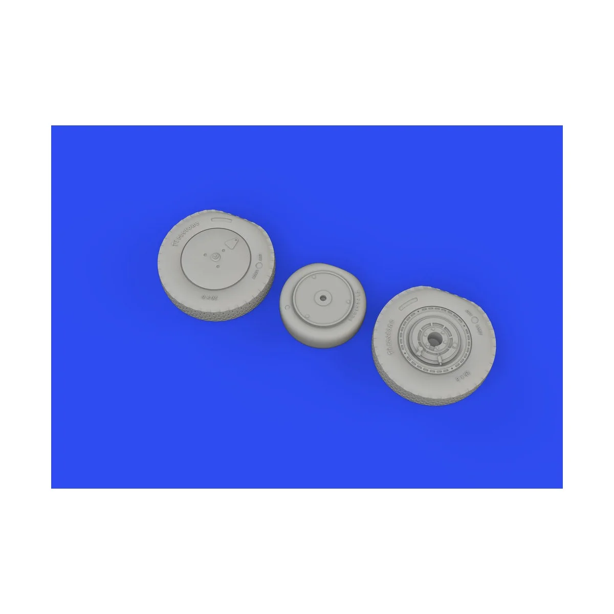 P-39Q wheels w/rims PRINT 1/72 for ARMA HOBBY, 1/72 - Eduard Access...