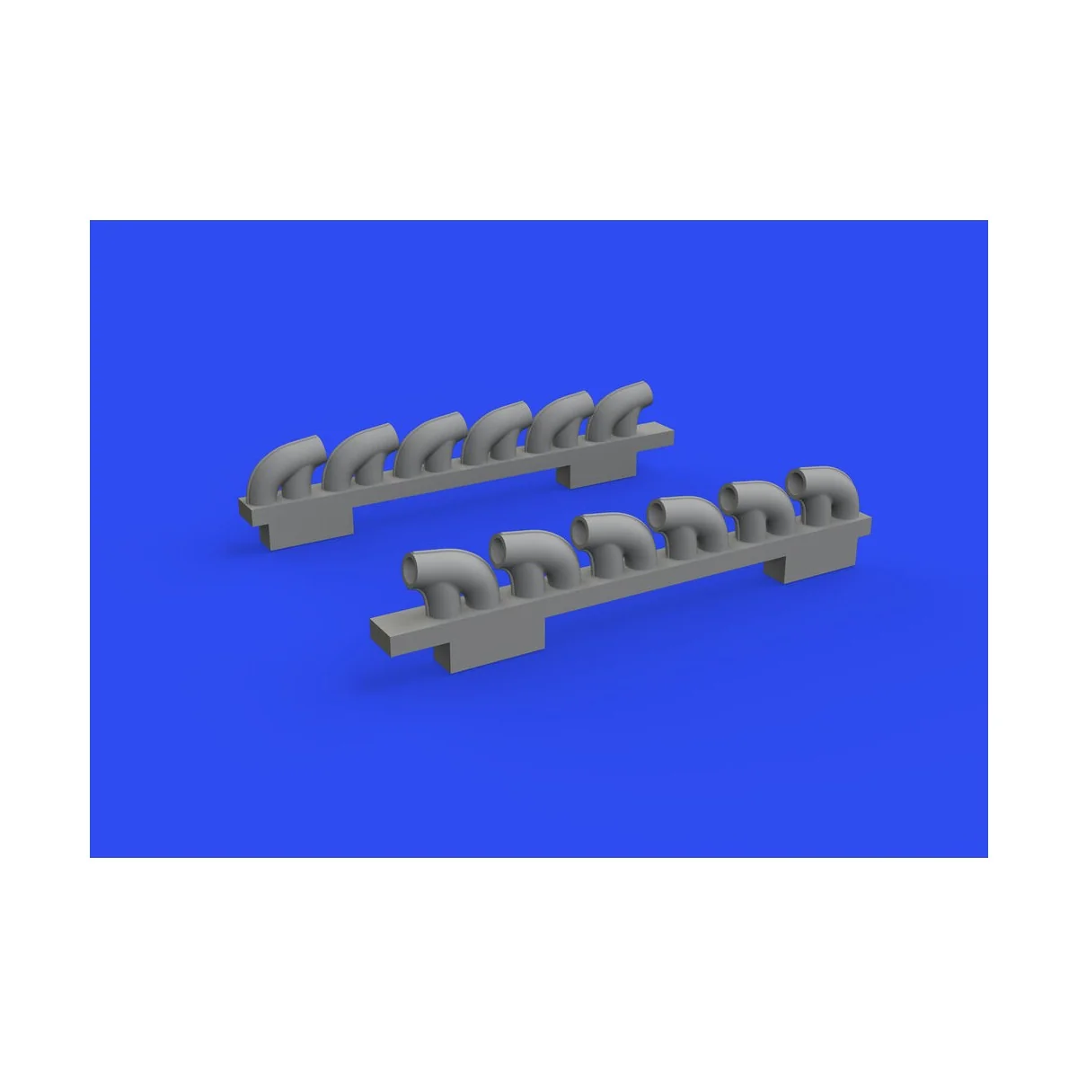 P-39Q exhaust stacks PRINT 1/72 for ARMA HOBBY, 1/72 - Eduard Acces...