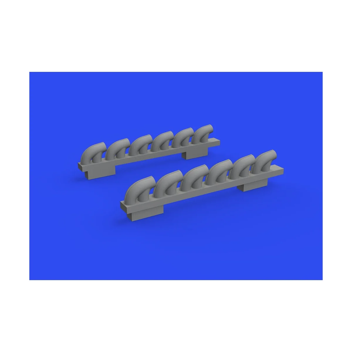 P-39Q exhaust stacks PRINT 1/72 for ARMA HOBBY, 1/72 - Eduard Acces...