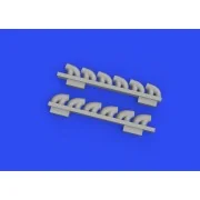 P-39Q exhaust stacks PRINT 1/72 for ARMA HOBBY, 1/72 - Eduard Acces...