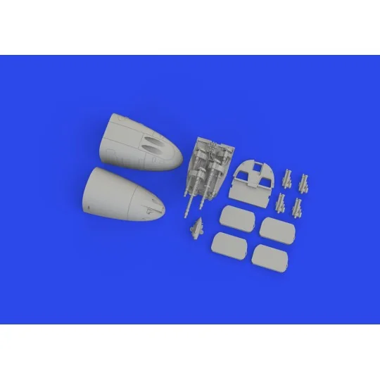 Bf 110E nose guns PRINT 1/72 EDUARD, 1/72 - Eduard Accessories 672311