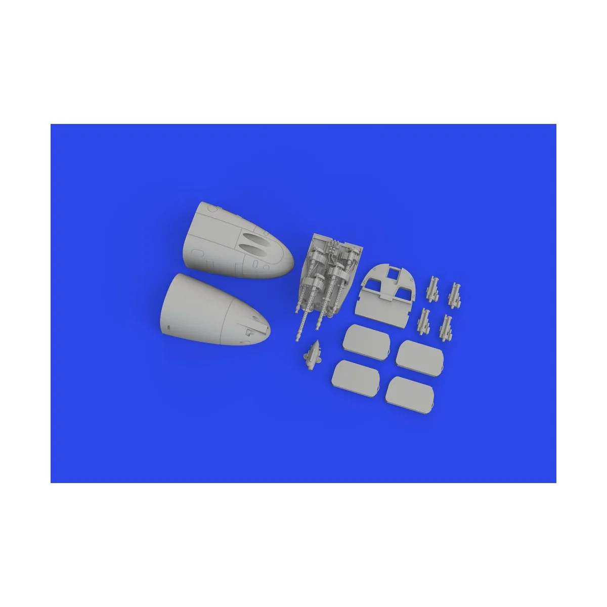 Bf 110E nose guns PRINT 1/72 EDUARD, 1/72 - Eduard Accessories 672311