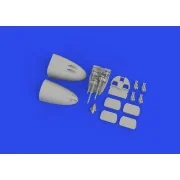 Bf 110E nose guns PRINT 1/72 EDUARD, 1/72 - Eduard Accessories 672311