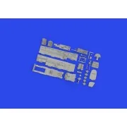 Bf 110E cockpit 1/72 EDUARD, 1/72 - Eduard Accessories 672312