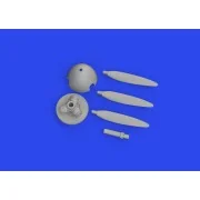 Bf 109F propeller early PRINT 1/72 EDUARD - Eduard Accessories 672313