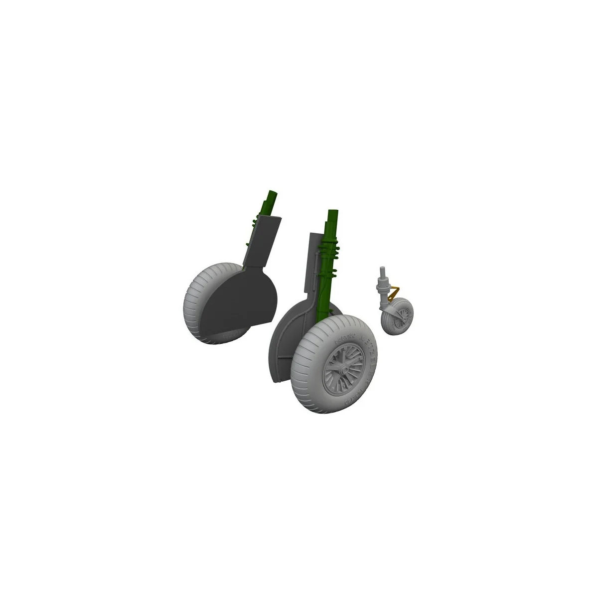 Bf 108 spoked wheels LööKplus, 1/48 - Eduard Accessories 644277