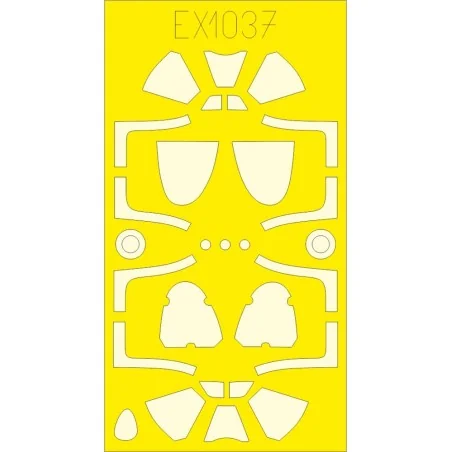 P-51B/C Malcolm Hood canopy LööKplus, 1/48 - Eduard Accessories 644279