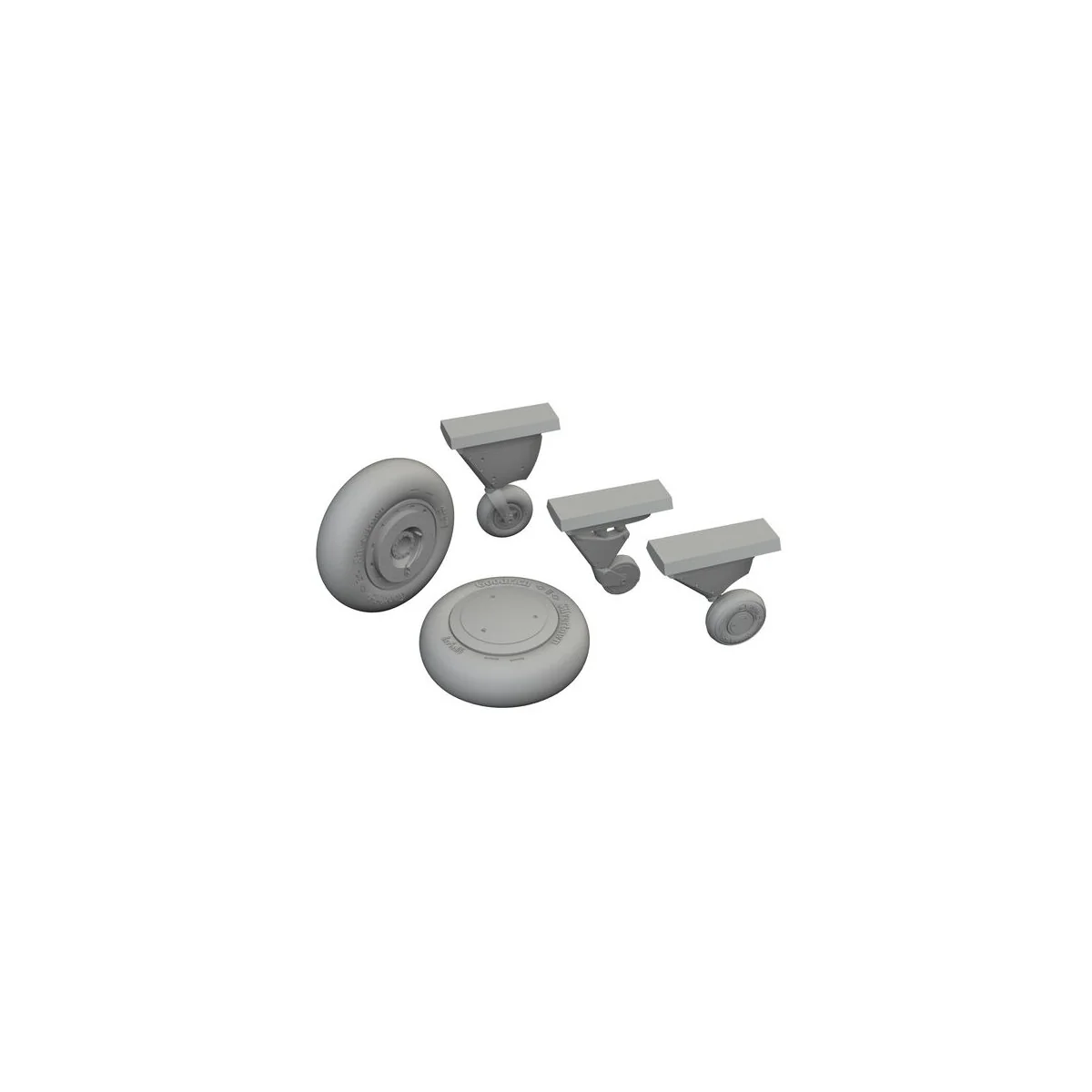 F4F-4 w/ early wheels LööKplus ACADEMY, 1/48 - Eduard Accessories 6...