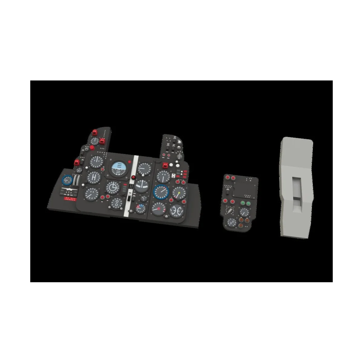 MiG-21F grey LööKplus for Eduard, 1/48 - Eduard Accessories 644333