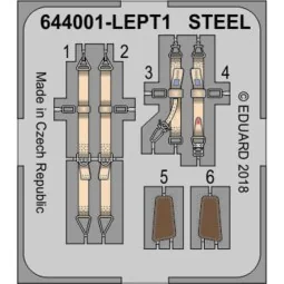 Bf 109G-6 LÖÖK for Tamiya, 1/48 - Eduard Accessories 644001 2