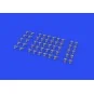 WWII German clamps Type 1 PRINT, 1/35 - Eduard Accessories 635017