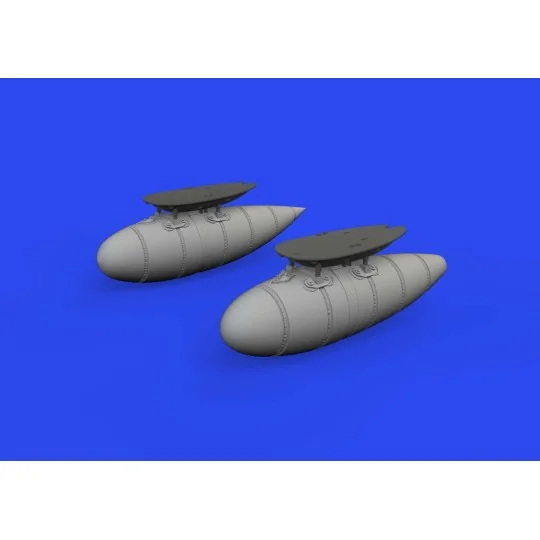 Bf 109F/G external fuel tanks 1/72 EDUARD, 1/72 - Eduard Accessorie...