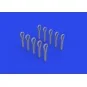 WWII German towing cable eyes PRINT, 1/35 - Eduard Accessories 635027