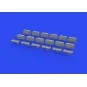 WWII German NOTEK rear lights PRINT 1/35 for, 1/35 - Eduard Accesso...