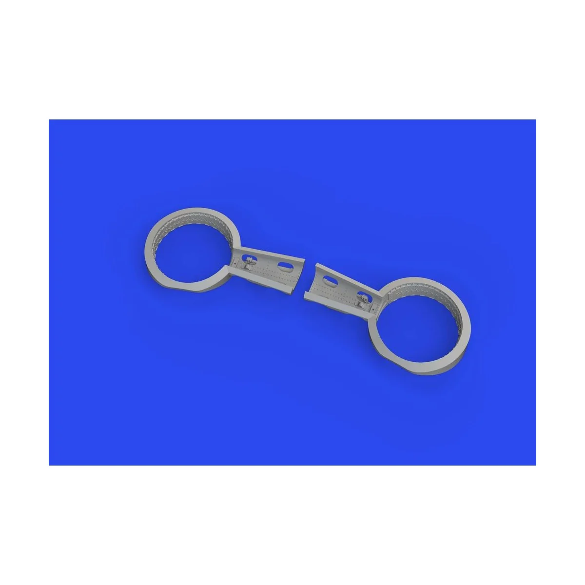 Bf 109F wheel bays rounded PRINT 1/72 EDUARD, 1/72 - Eduard Accesso...