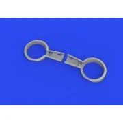 Bf 109F wheel bays rounded PRINT 1/72 EDUARD, 1/72 - Eduard Accesso...