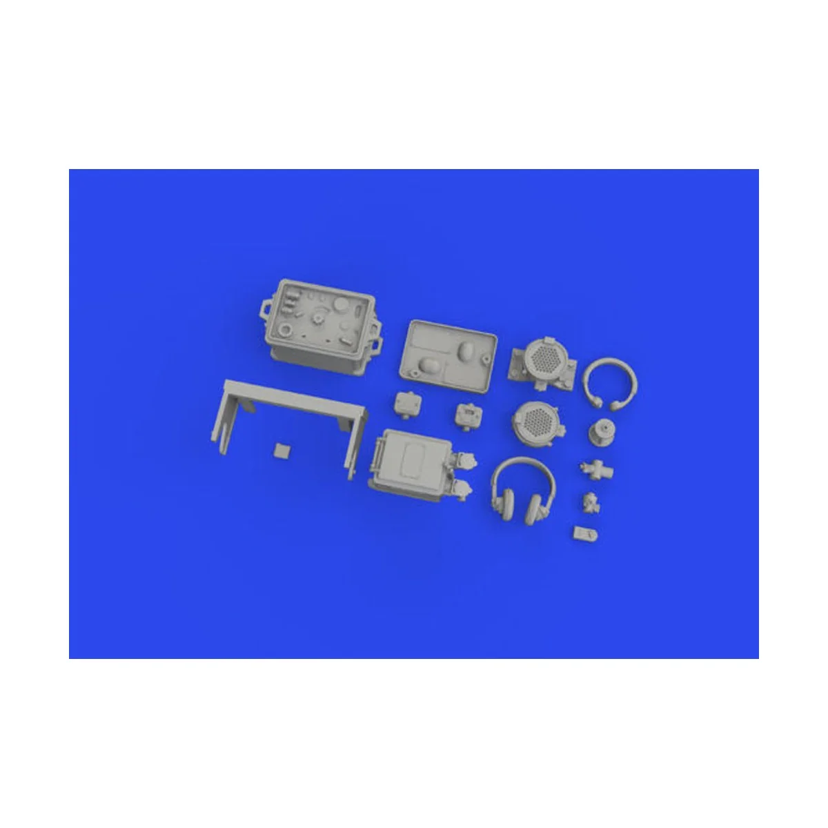 Sd.Kfz. 251/1 Ausf. C radio equipment dark yellow PRINT 1/35 ACADEM...