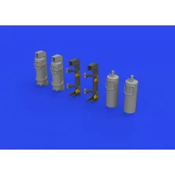 WWII German fire extinguishers PRINT, 1/35 - Eduard Accessories 635034