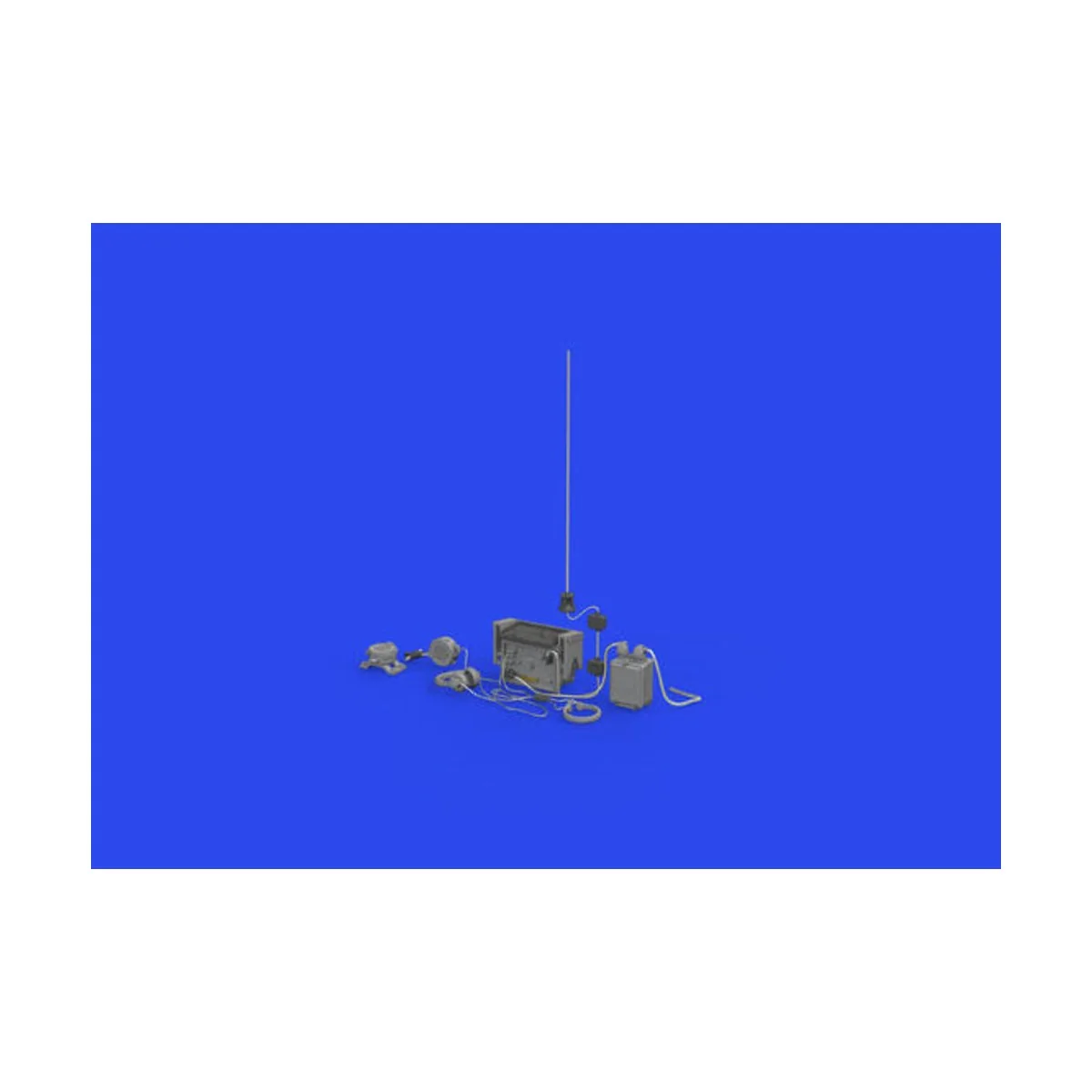 Sd.Kfz. 251/1 Ausf. C radio equipment dark yellow PRINT 1/35 ACADEM...
