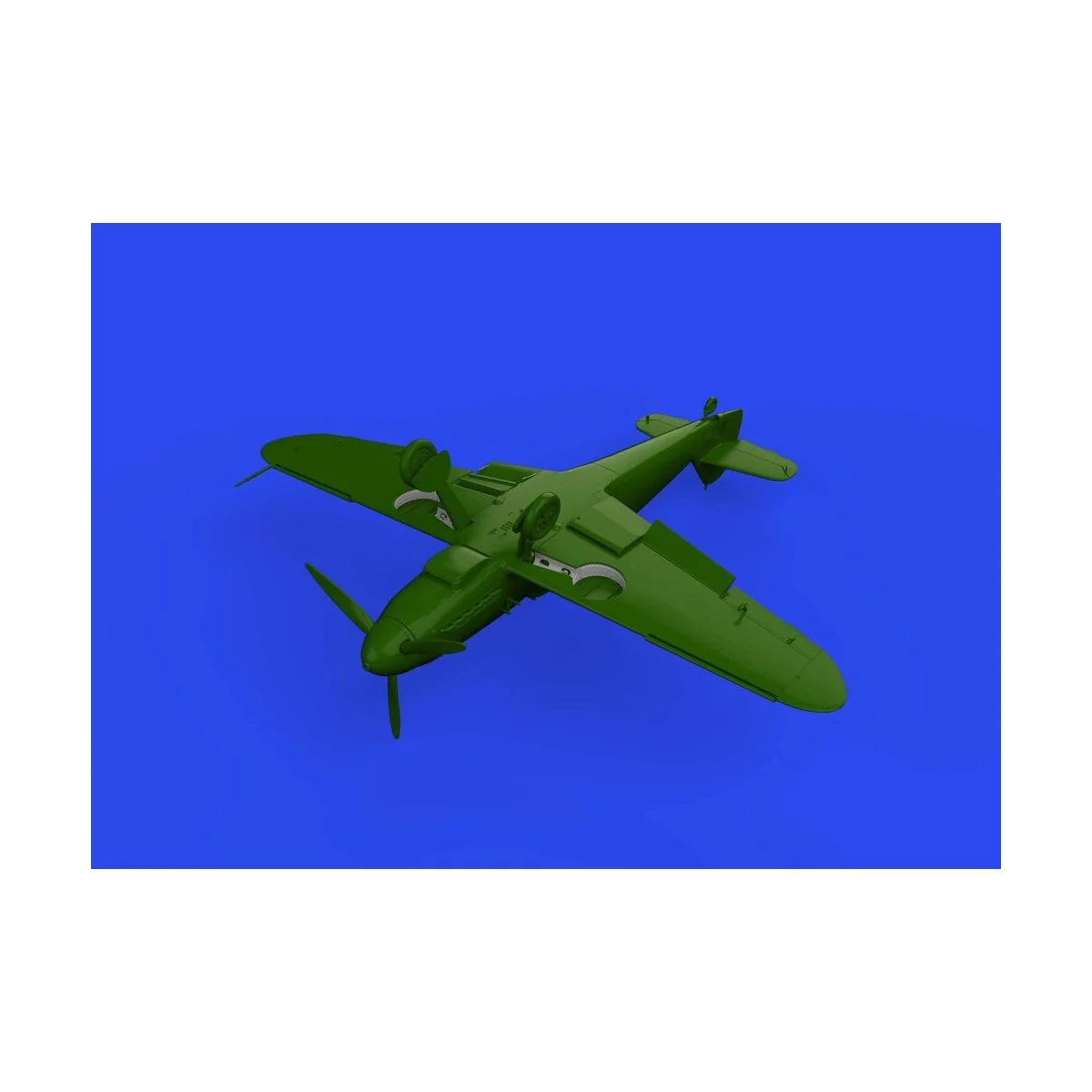 Bf 109F wheel bays rounded PRINT 1/72 EDUARD, 1/72 - Eduard Accesso...