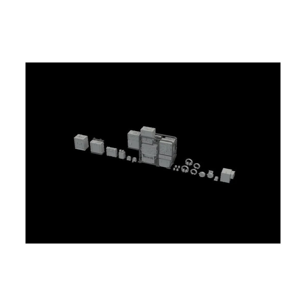 Sd.Kfz. 251/6 Ausf. C radio equipment PRINT DRAGON, 1/35 - Eduard A...