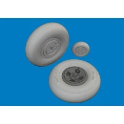 Spitfire Mk.VIII wheels 4spoke AIRFIX, 1/24 - Eduard Accessories 62... 2