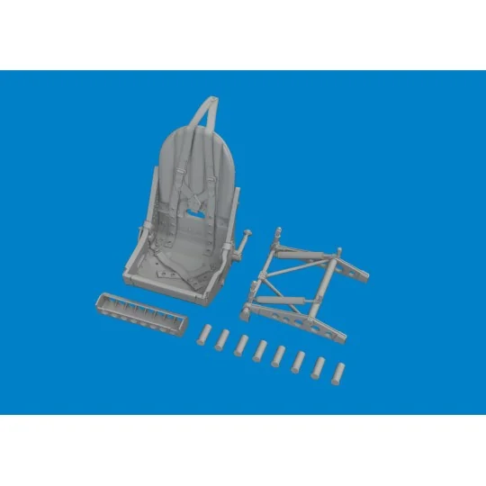 Spitfire Mk.VIII/Mk.IX seat PRINT AIRFIX, 1/24 - Eduard Accessories...