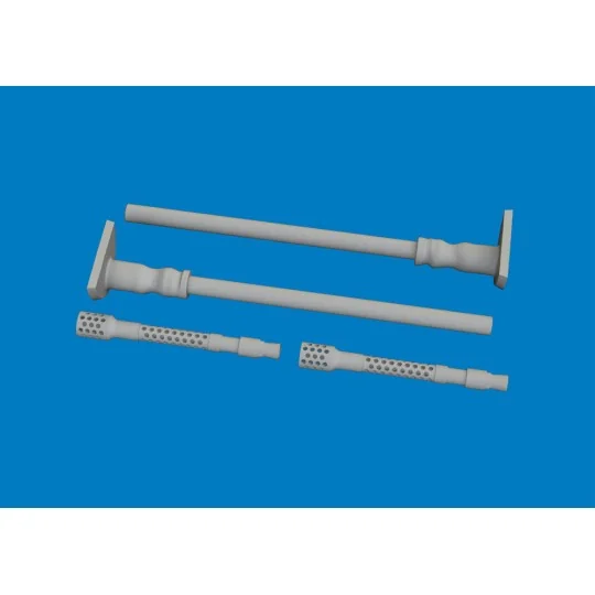 Bf 109G-5/6 gun barrels PRINT for Airfix, 1/24 - Eduard Accessories...