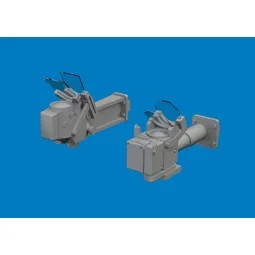 Bf 109G gun sights PRINT for Airfix, 1/24 - Eduard Accessories 624014